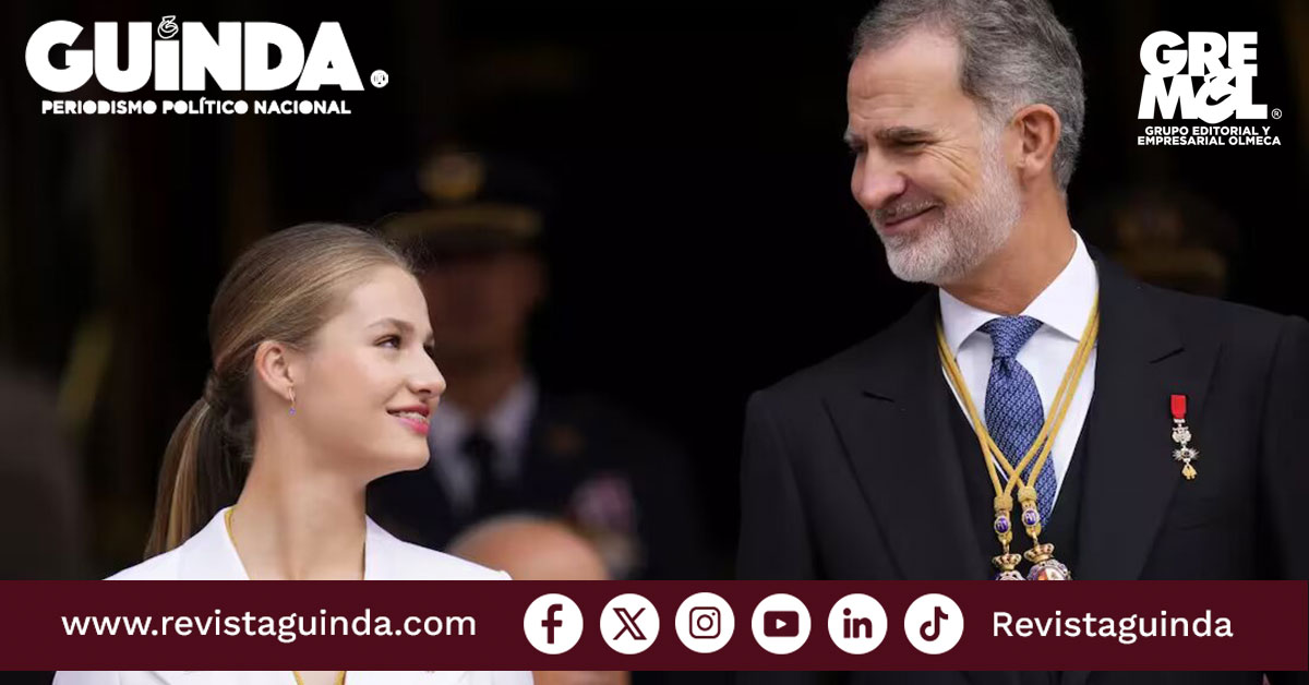 Casa Real de España denunciará difusión de fotos de la princesa Leonor en Chile