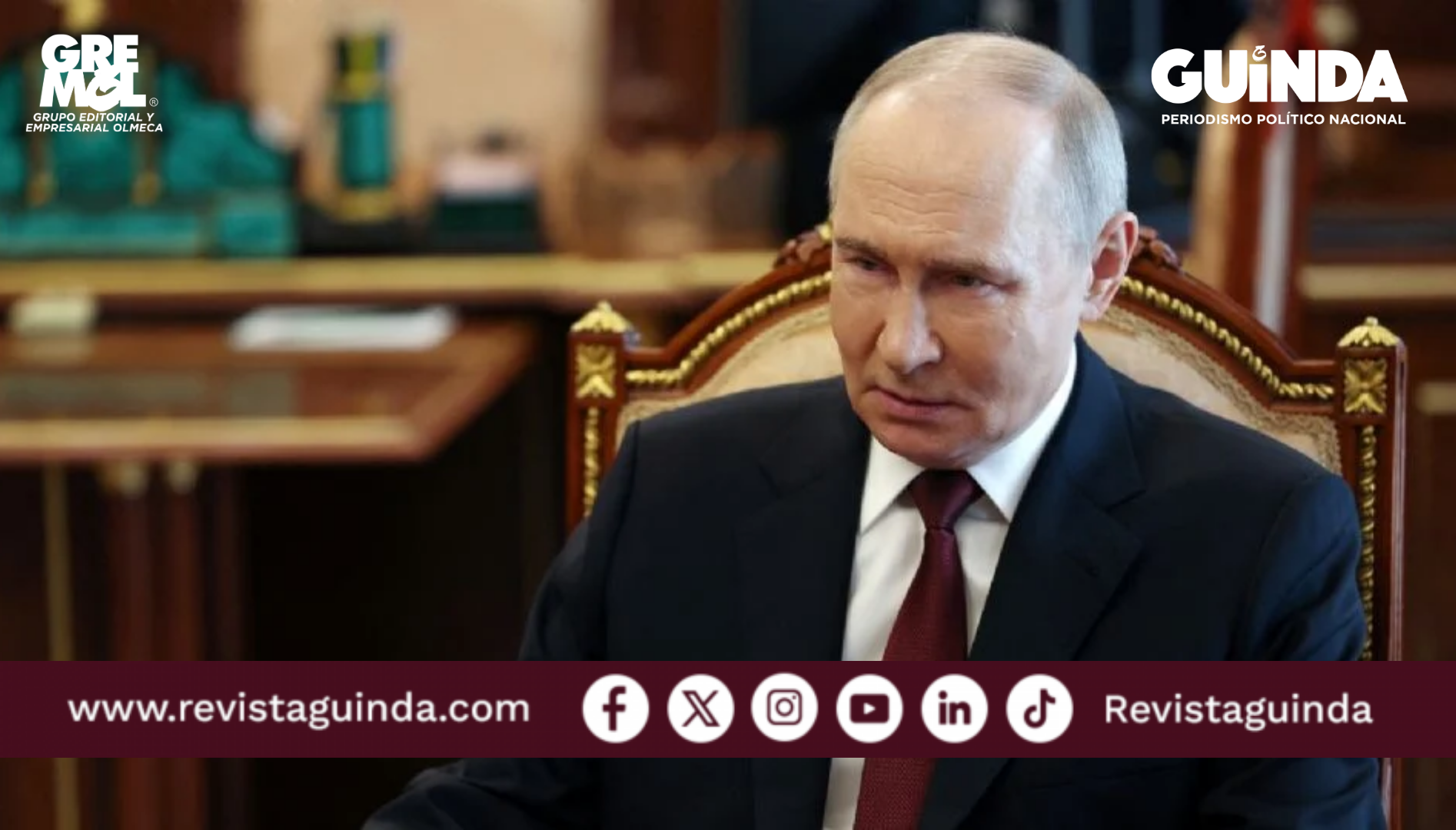 Putin anuncia alto al fuego unilateral en Ucrania por Semana Santa