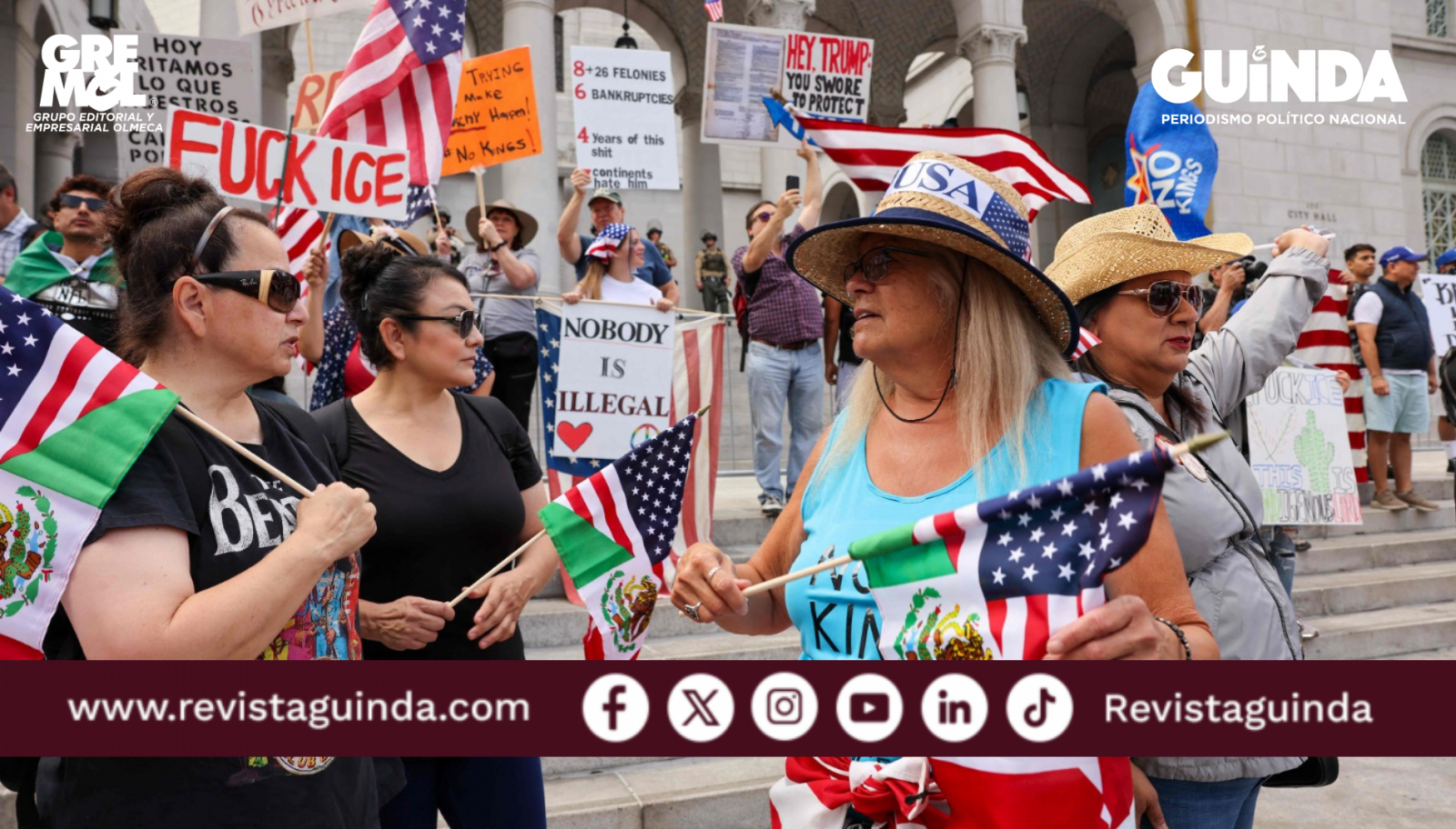 Manifestaciones sacuden a todo Estados Unidos