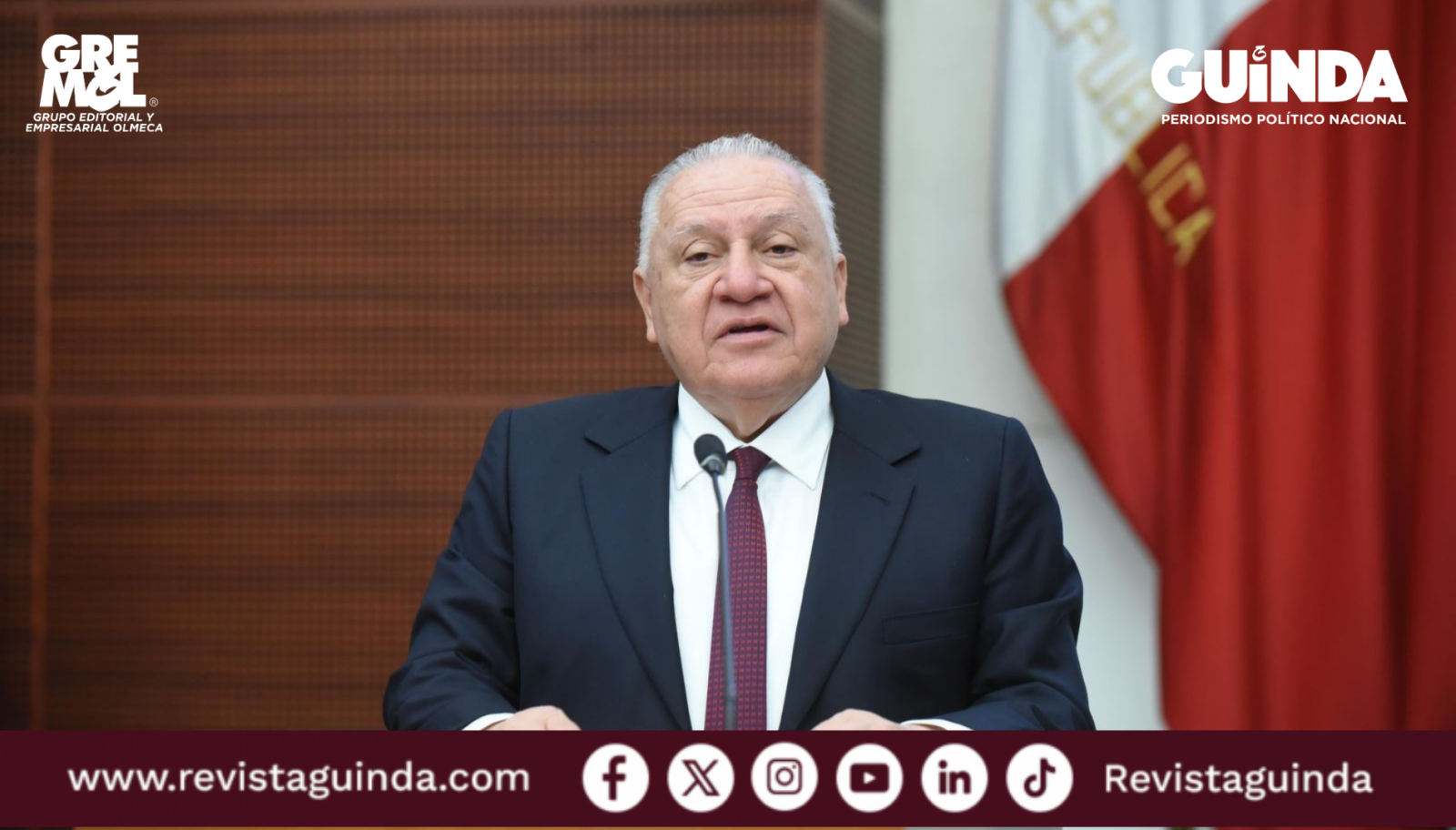 Rafael Marín Mollinedo combate evasión fiscal y contrabando