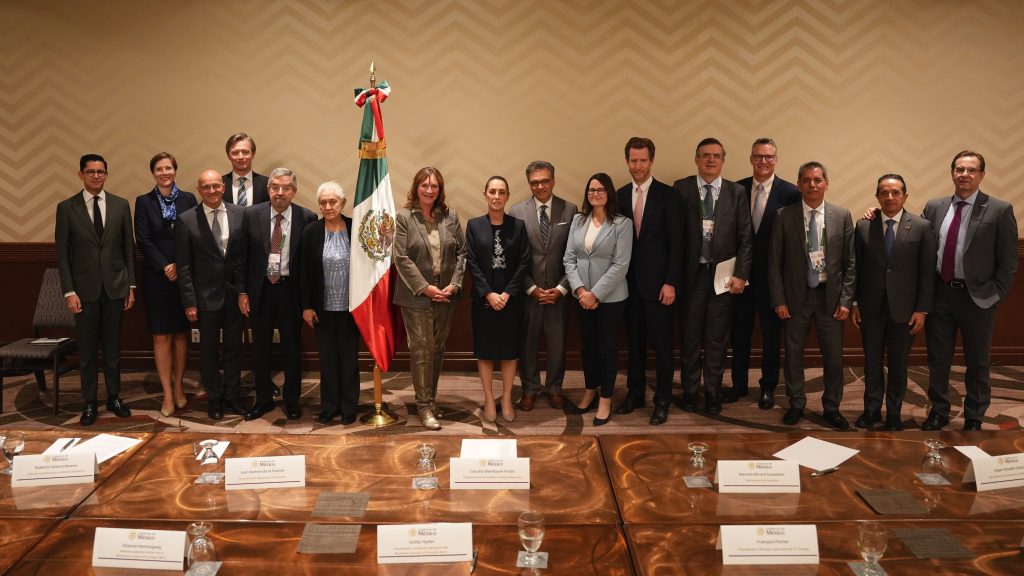 Se reunió la presidenta Sheinbaum con integrantes del Consejo Empresarial de Canadá