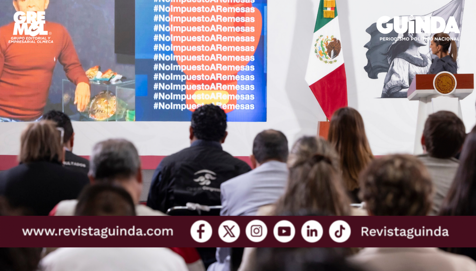 Sheinbaum rechaza impuesto a remesas