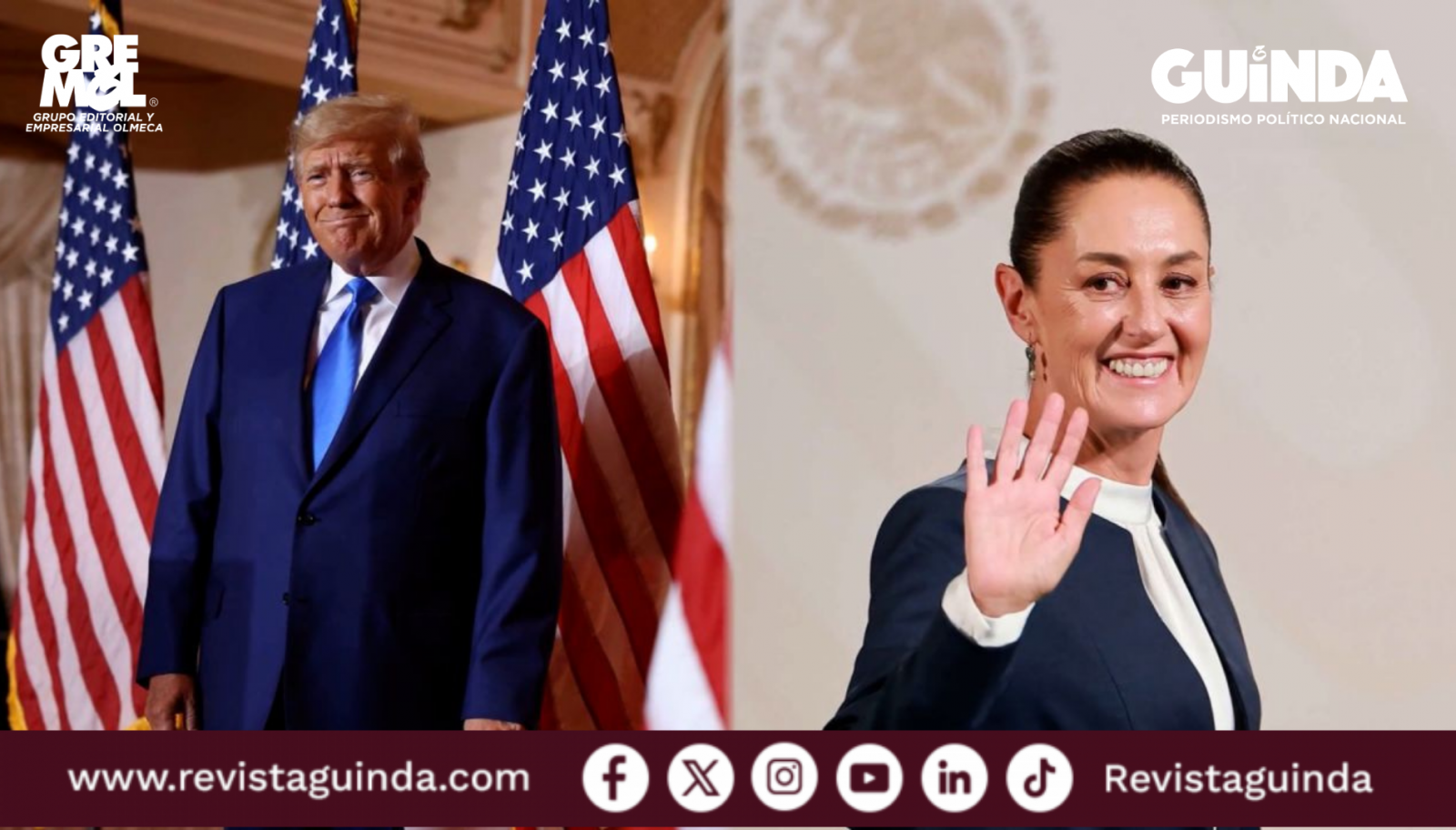firma de acuerdo Sheinbaum Trump