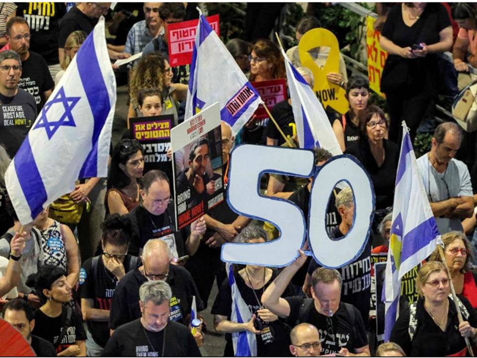 Protestan contra Netanyahu en Israel: ¡Miles exigen liberación inmediata de rehenes!