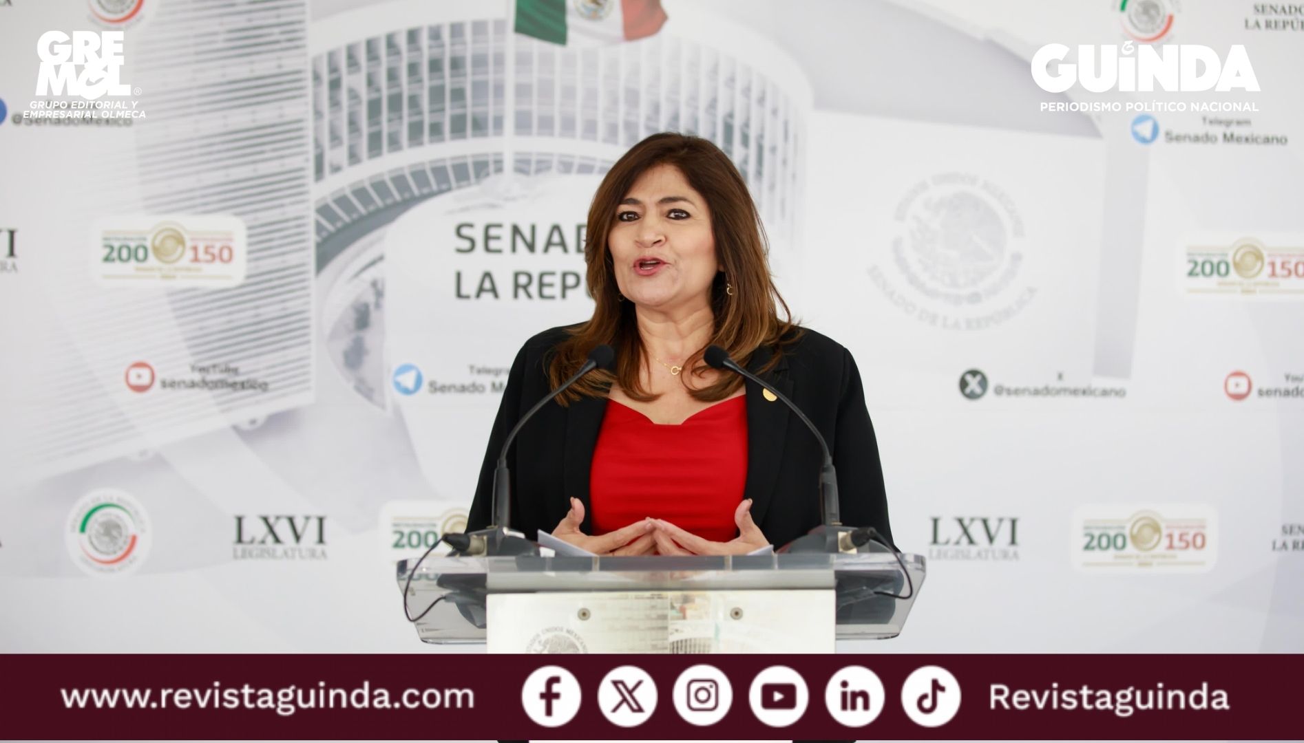 Perfil de Nora Ruvalcaba integrante de la comisión de Guardia Nacional en el Senado