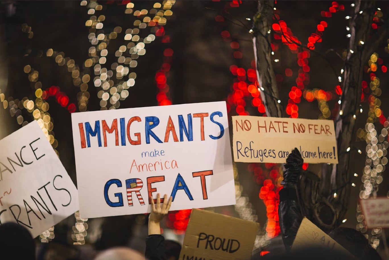 Migrantes en Estados Unidos