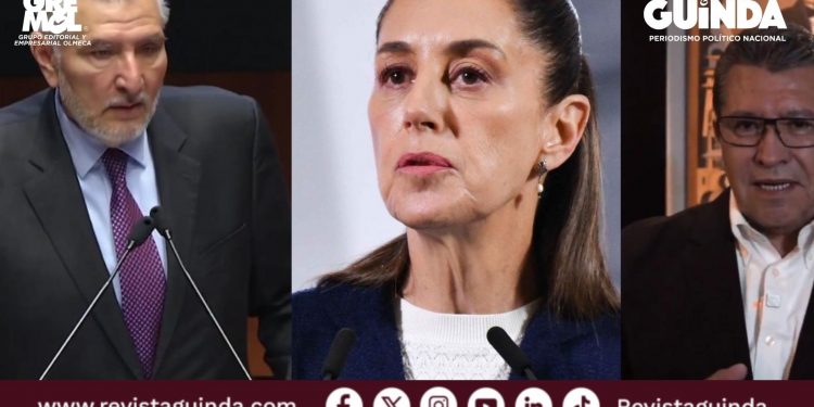 Reunión de Sheinbaum con Adán Augusto y Ricardo Monreal