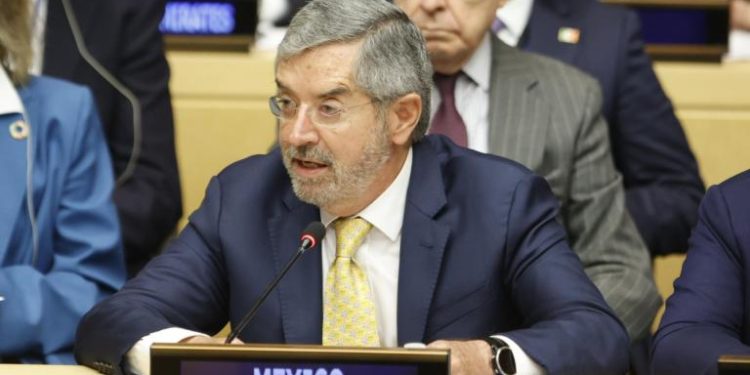 Canciller mexicano en la ONU: Hace fuerte llamados