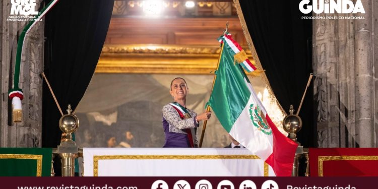 Grito de Independencia con Claudia Sheinbaum