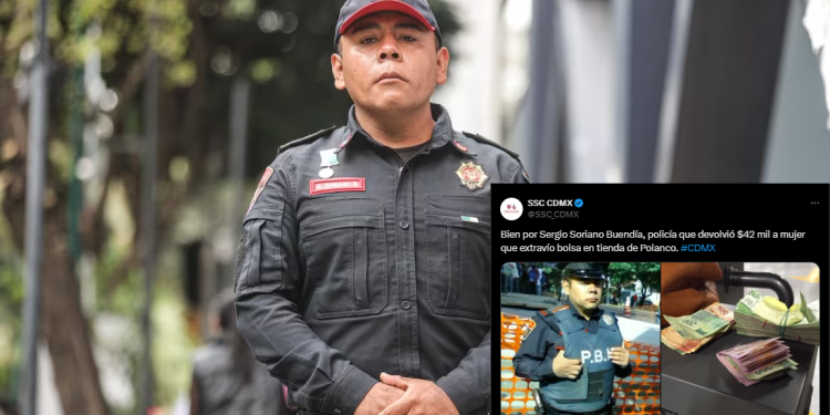 El policía que ayudo a Alicia y Zule