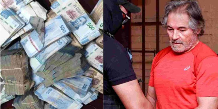 Hernán “N” envió millones de efectivo