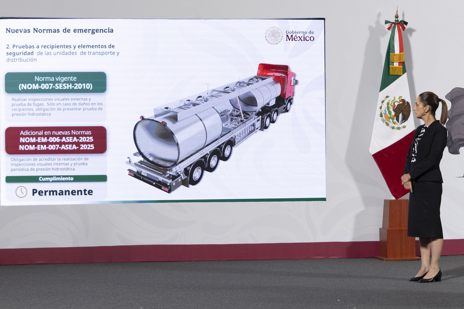 Nuevas normas para transporte de gas LP