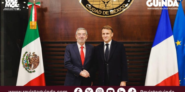 motivo de la visita de Macron a México