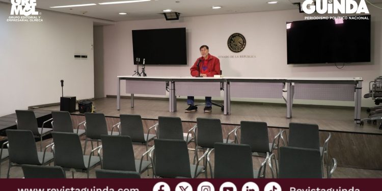 conferencia de prensa de Fernández Noroña