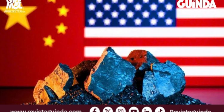 exportación de metales raros de China a Estados Unidos