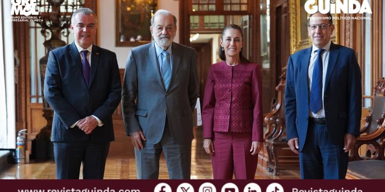 encuentro de Claudia Sheinbaum con Carlos Slim