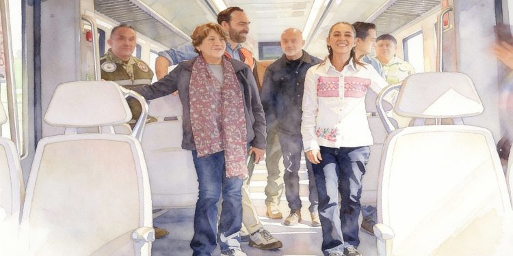 Suburbano al AIFA alcanza 92% de avance