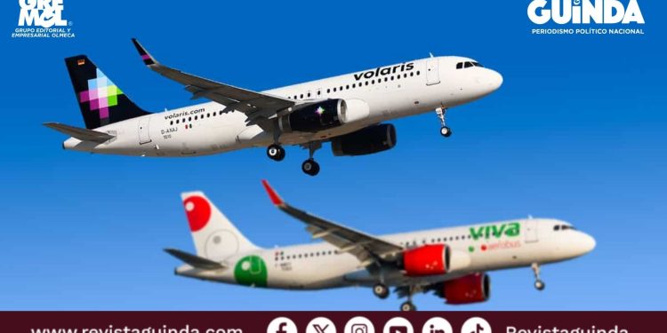 fusión de Volaris y Viva Aerobus