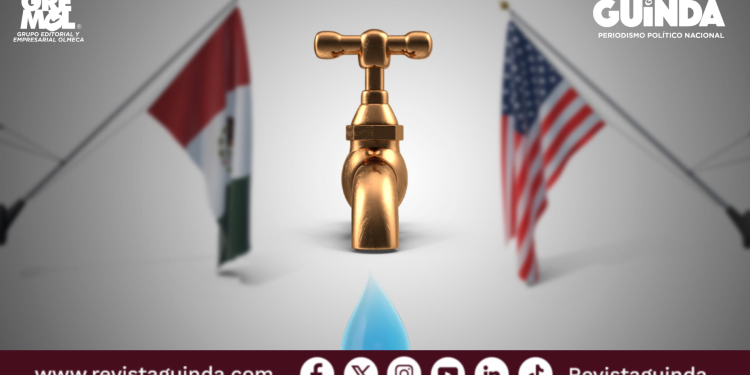 agua de México para Estados Unidos