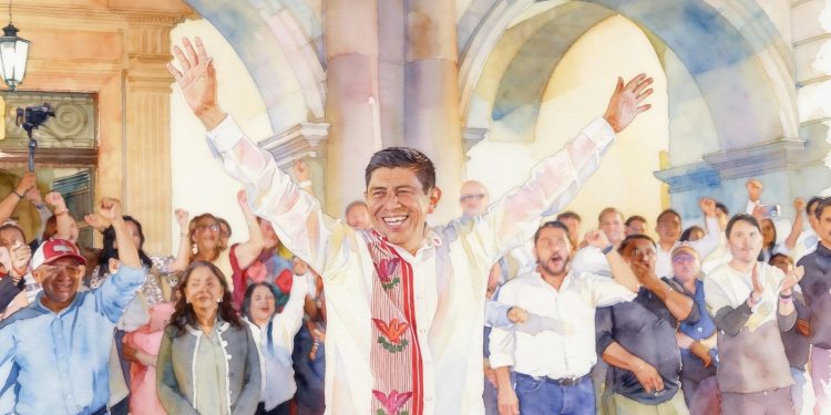 Salomón Jara seguirá como gobernador y Morena se fractura