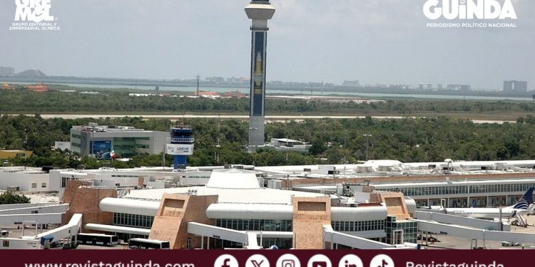 Tráfico en el Aeropuerto Internacional de Cancún