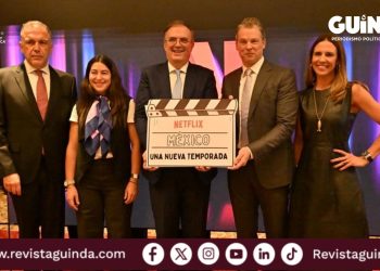 reunión de Marcelo Ebrard con Netflix