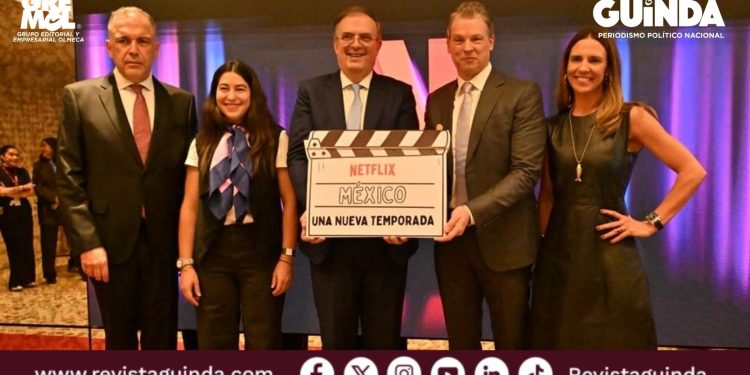 reunión de Marcelo Ebrard con Netflix