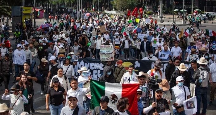 manifestaciones poder judicial feministas CDMX