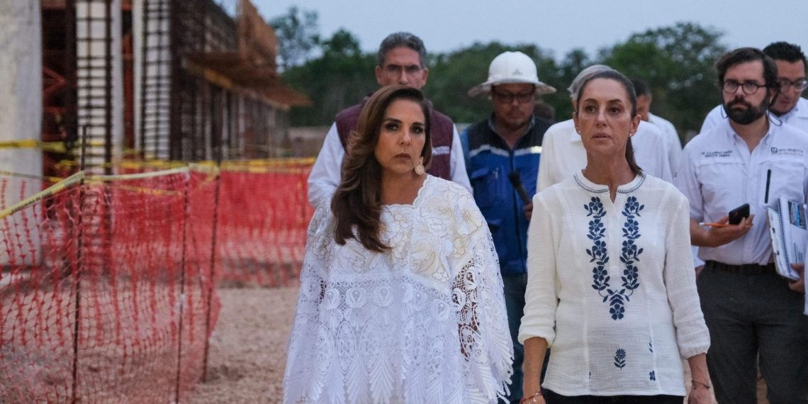 Presidenta y gobernadora Lezama acuerdan