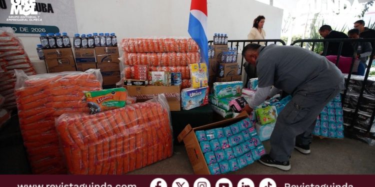 ayuda humanitaria para Cuba
