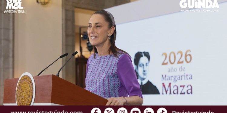 Claudia Sheinbaum en Palenque