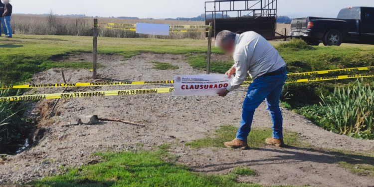 PROFEPA realiza clausuras en áreas protegidas del Edomex