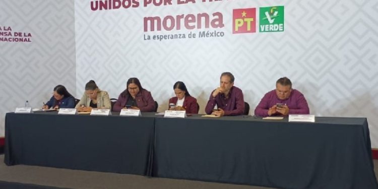 Morena, PT y PVEM inician registro rumbo a gubernaturas 2027
