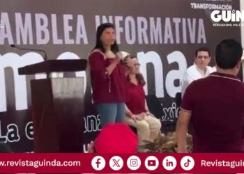 Prima de AMLO califica a Trump como “tirano misógino” en asamblea de Morena