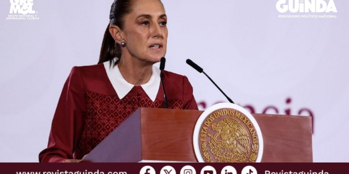 reacción de Claudia Sheinbaum al presunto retiro de visas