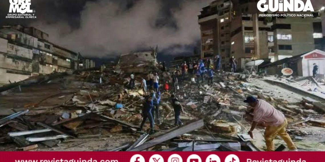 rescatistas mexicanos en Venezuela