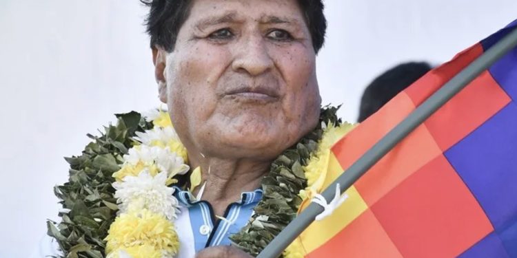 Orden de detención contra Evo Morales