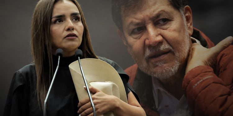 Sancionan a Noroña por violencia de género contra Grecia Quiroz