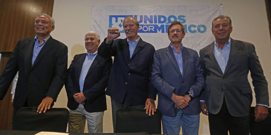 Fox y 12 exgobernadores del PAN respaldan a Ruffo Appel