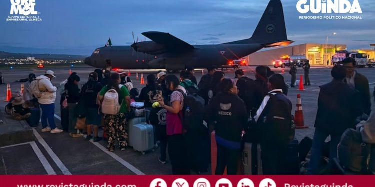 Mexicanos repatriados desde Estados Unidos