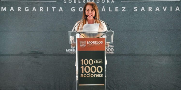 Decidida Margarita González a restituir la paz y reducir desigualdades en Morelos