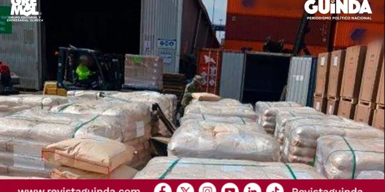 precursores químicos en la aduana de Manzanillo