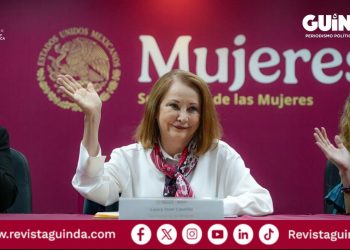 Laura Itzel Castillo en la Secretaría de Mujeres