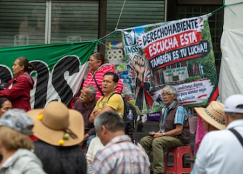 protestas de trabajadores del IMSS